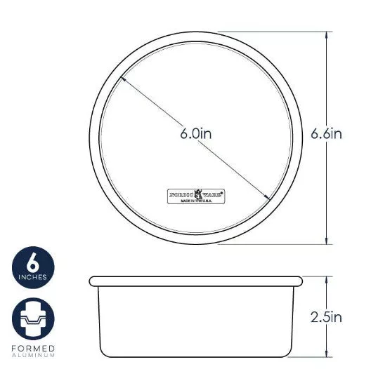 6" Round Layer Cake Pan