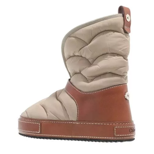 Chloe Boots Chloe o1loc1c0624 CHC22 Maxie Boots in Soft Tan Multi