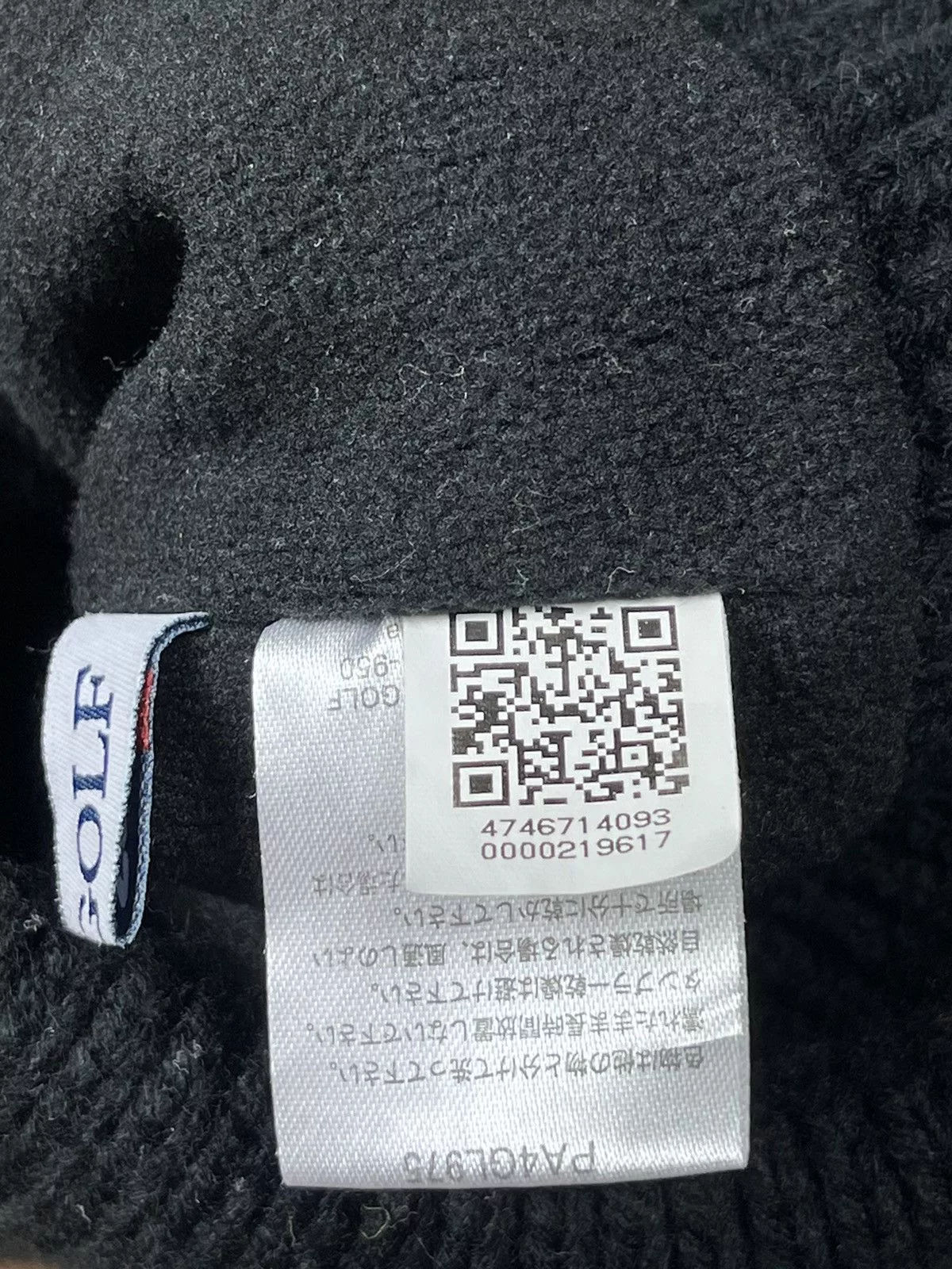 Fila Hats Fila Golf Black Beanie