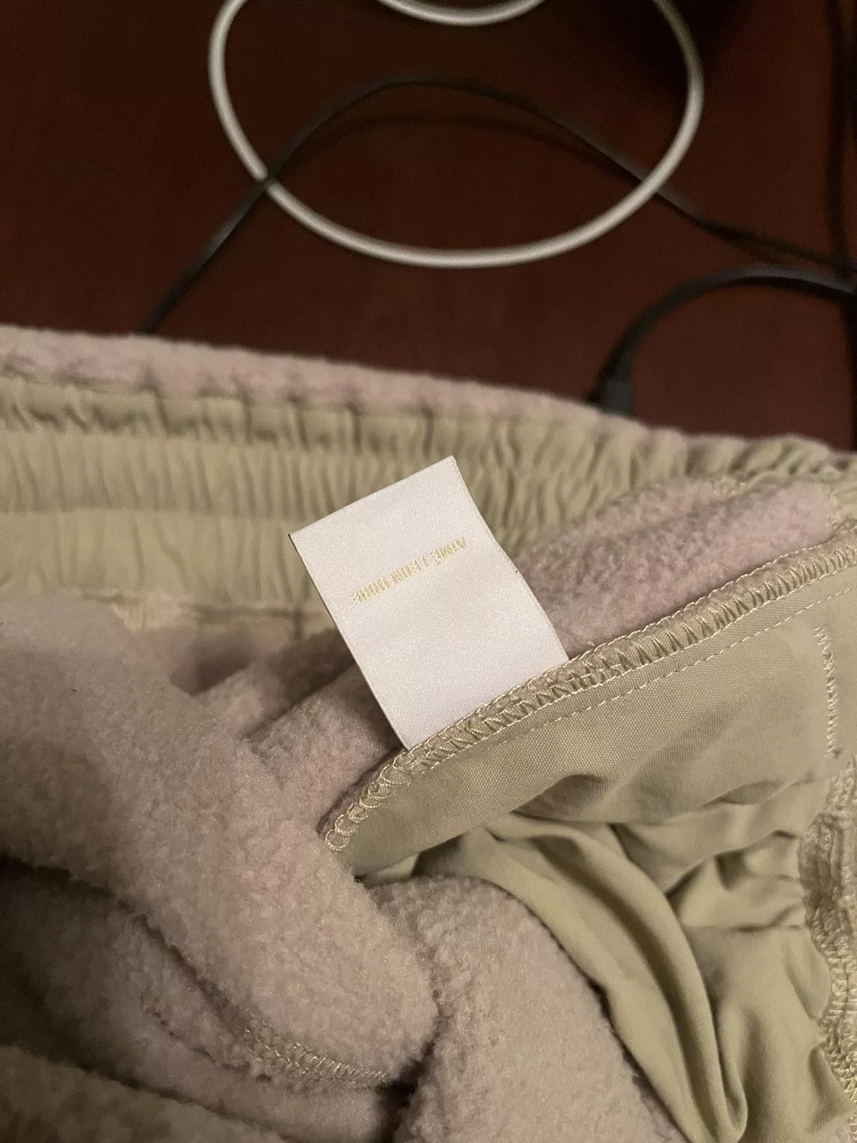 Aime Leon Dore Sweatpants Joggers Aime Leon Dore Heavyweight fleece pants White