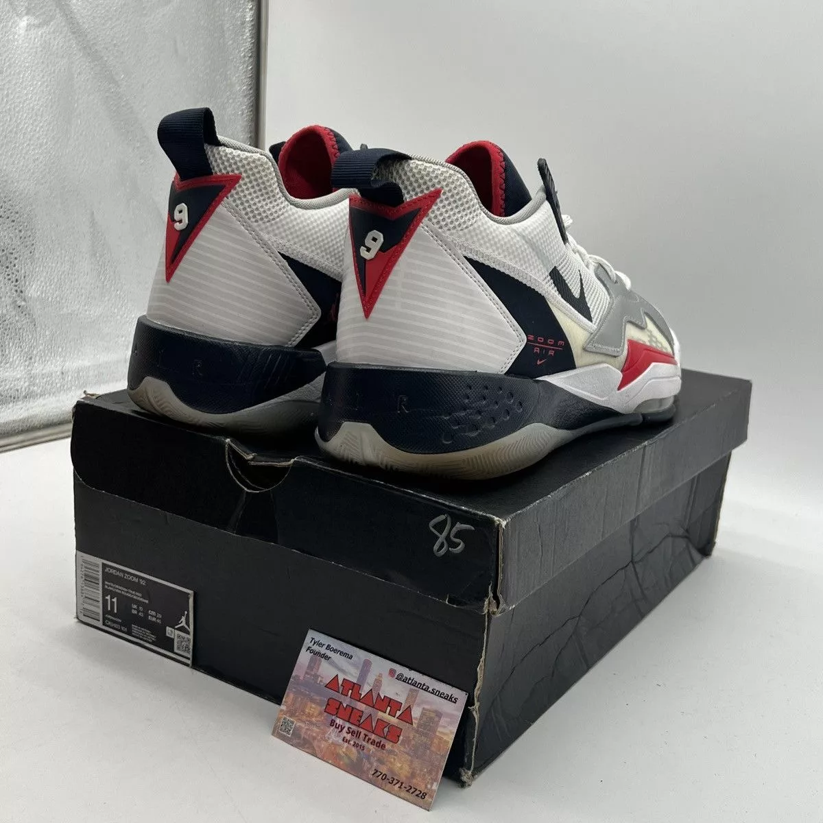 Nike Low Top Sneakers Nike Jordan Zoom 02 Olympics White