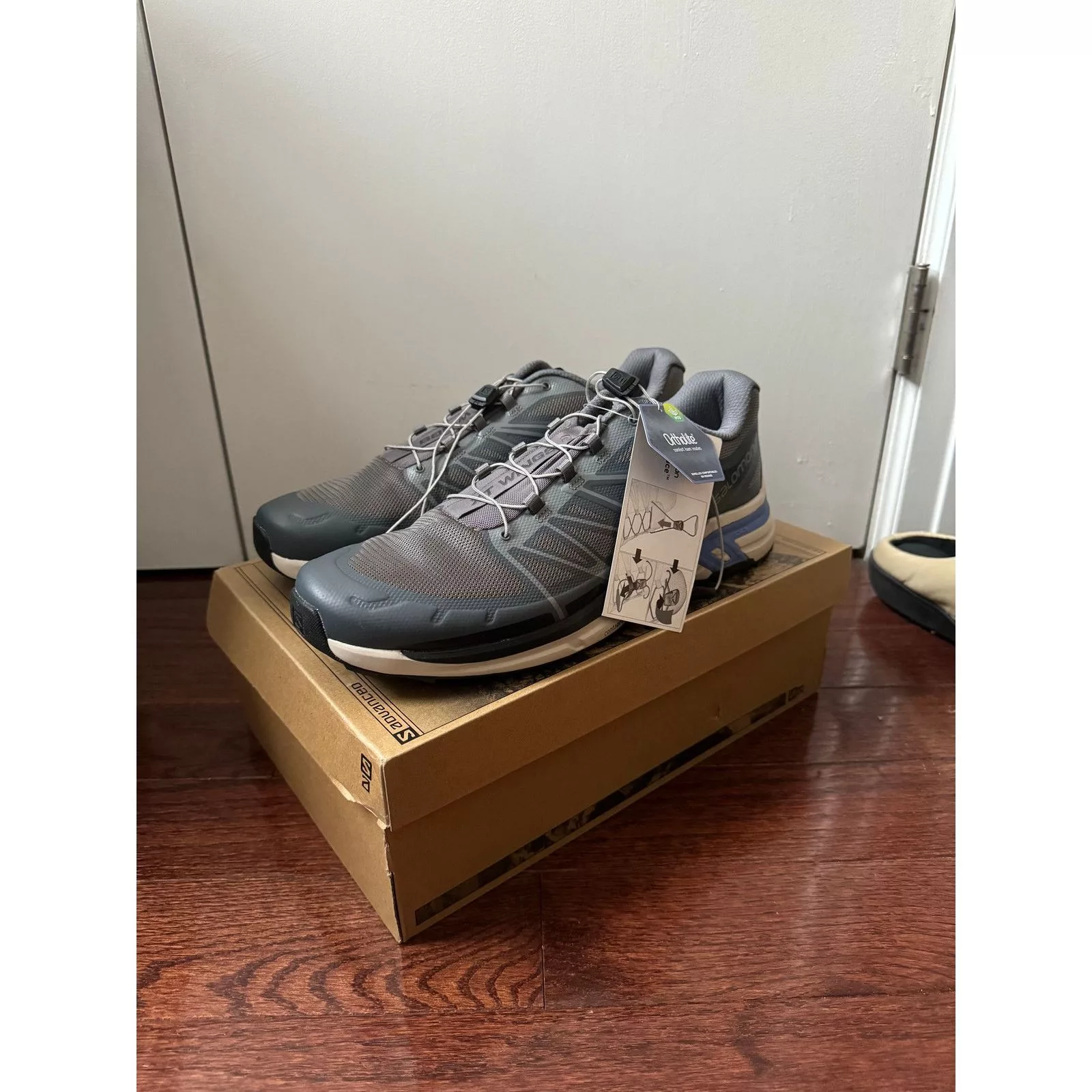 Salomon Low Top Sneakers Salomon Grey Violet XT Wings 2 ADV Blue