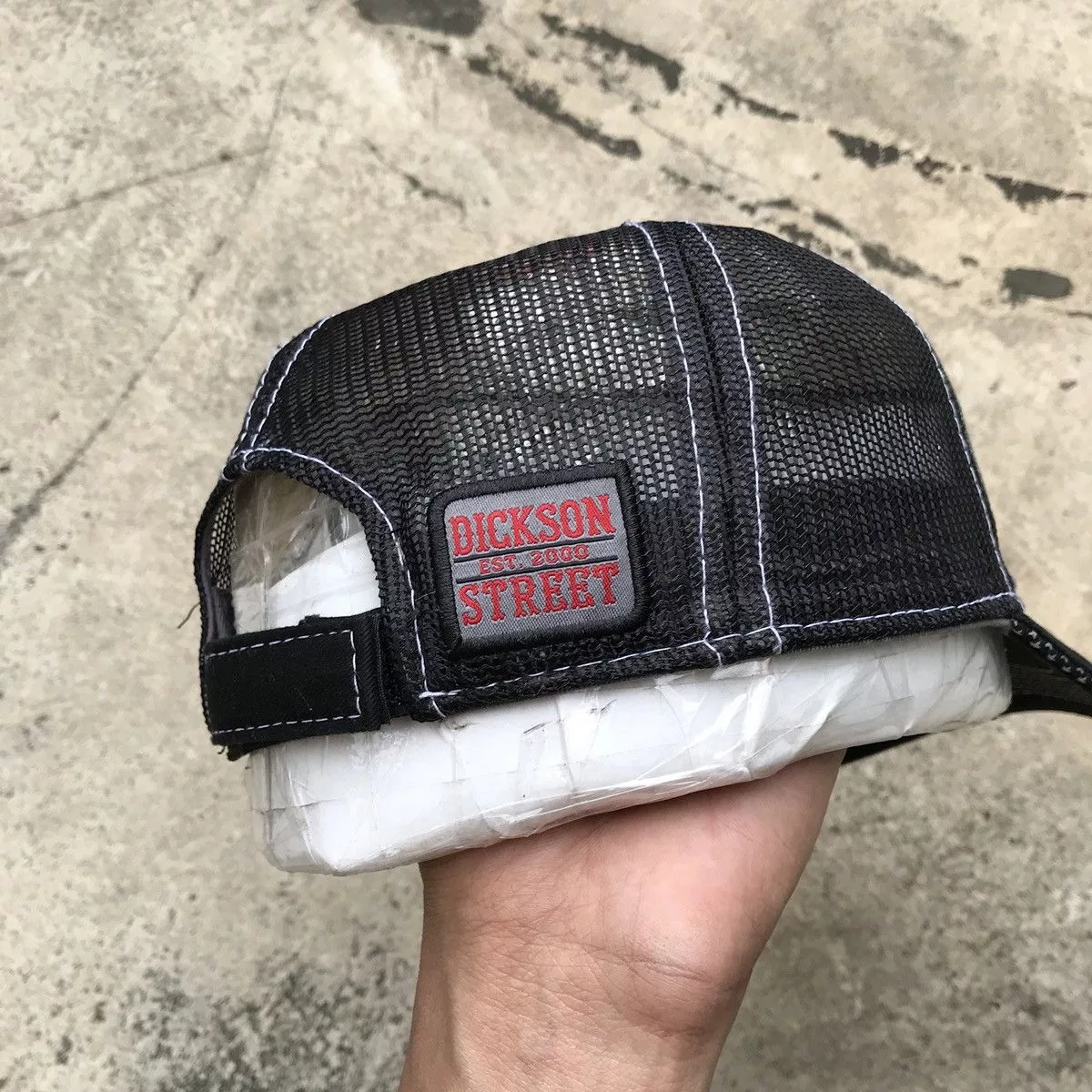 Fox Racing Hats Fox Racing Patchwork BBB bikes hat with usa flag besides visor. Black Streetwear