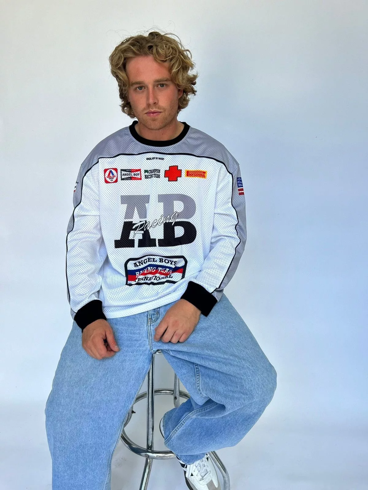 Other Jerseys Other Angel Boy Motocross Racing Jersey White