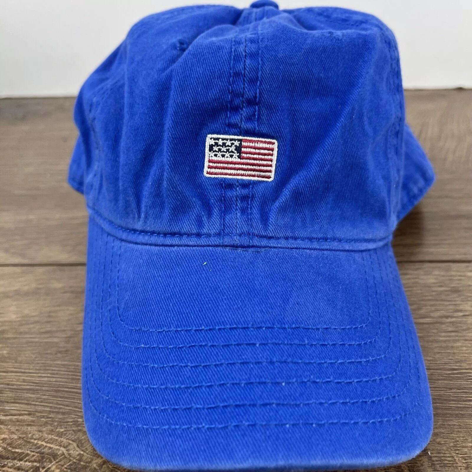 Other Hats Other American Flag Hat USA Patch Flag Hat Blue Adjustable Hat Blu