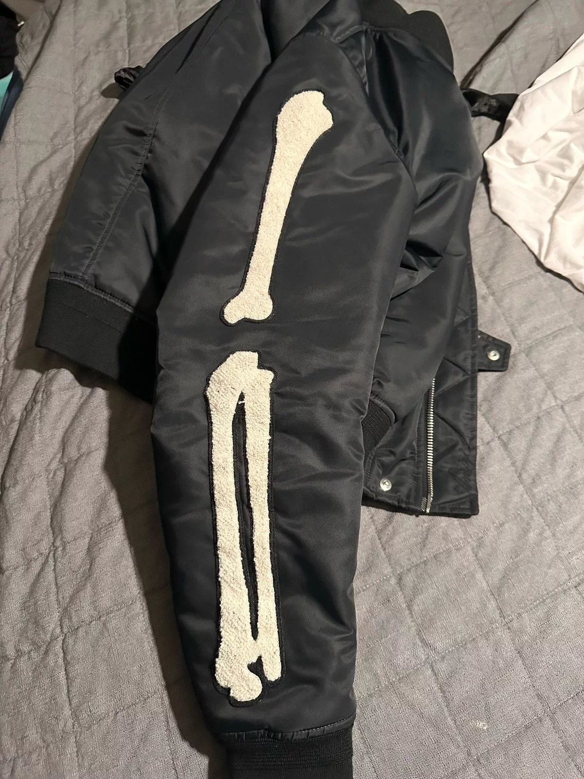 Amiri Bombers Amiri Bone Bomber Jacket Black