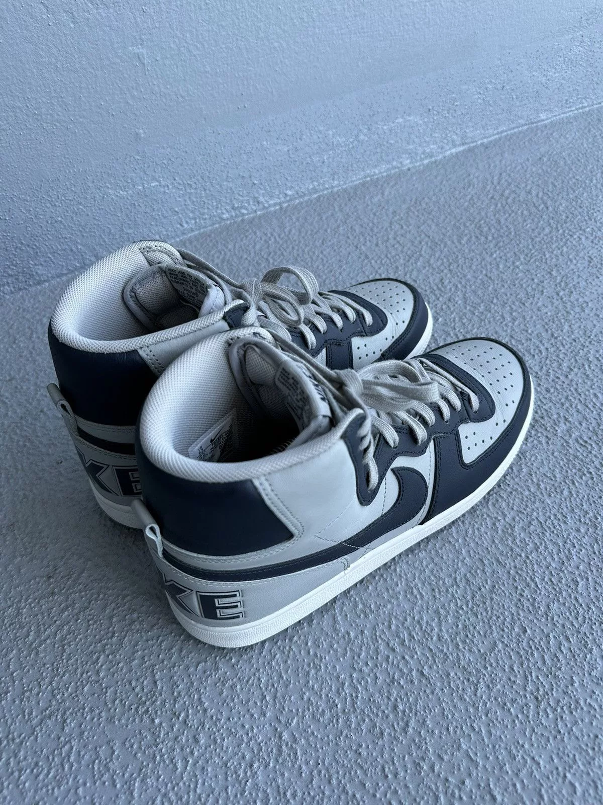 Nike Hi Top Sneakers Nike Terminator High Georgetown us 9.5 Blue