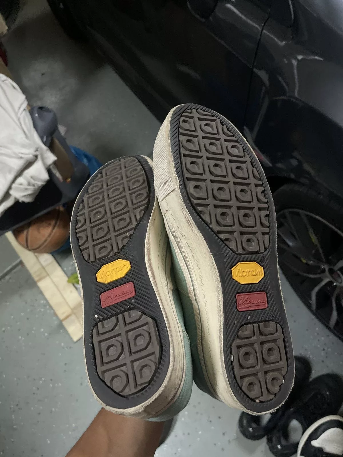 Visvim Low Top Sneakers Visvim shoes Green
