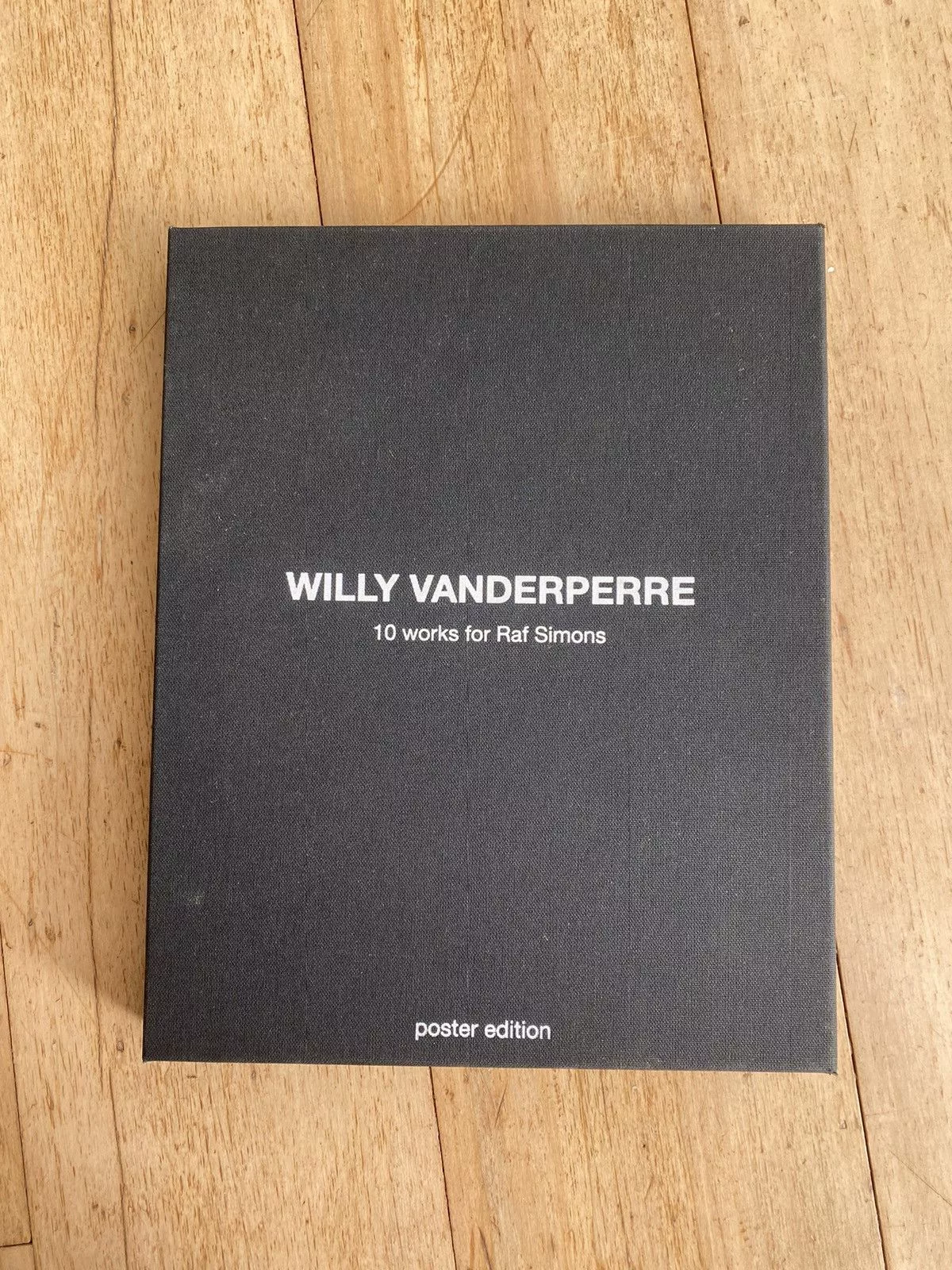 Raf Simons Miscellaneous Raf Simons x Willy Vanderperre 10 works for Raf Simons Black
