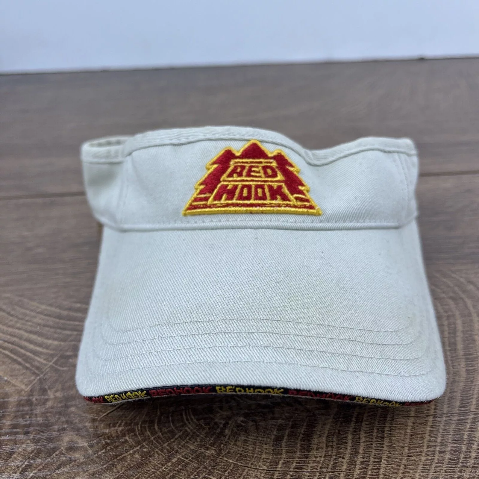 American Needle Hats Red Hook Visor Hat Red Hook American Needle Adjustable Adult Brown