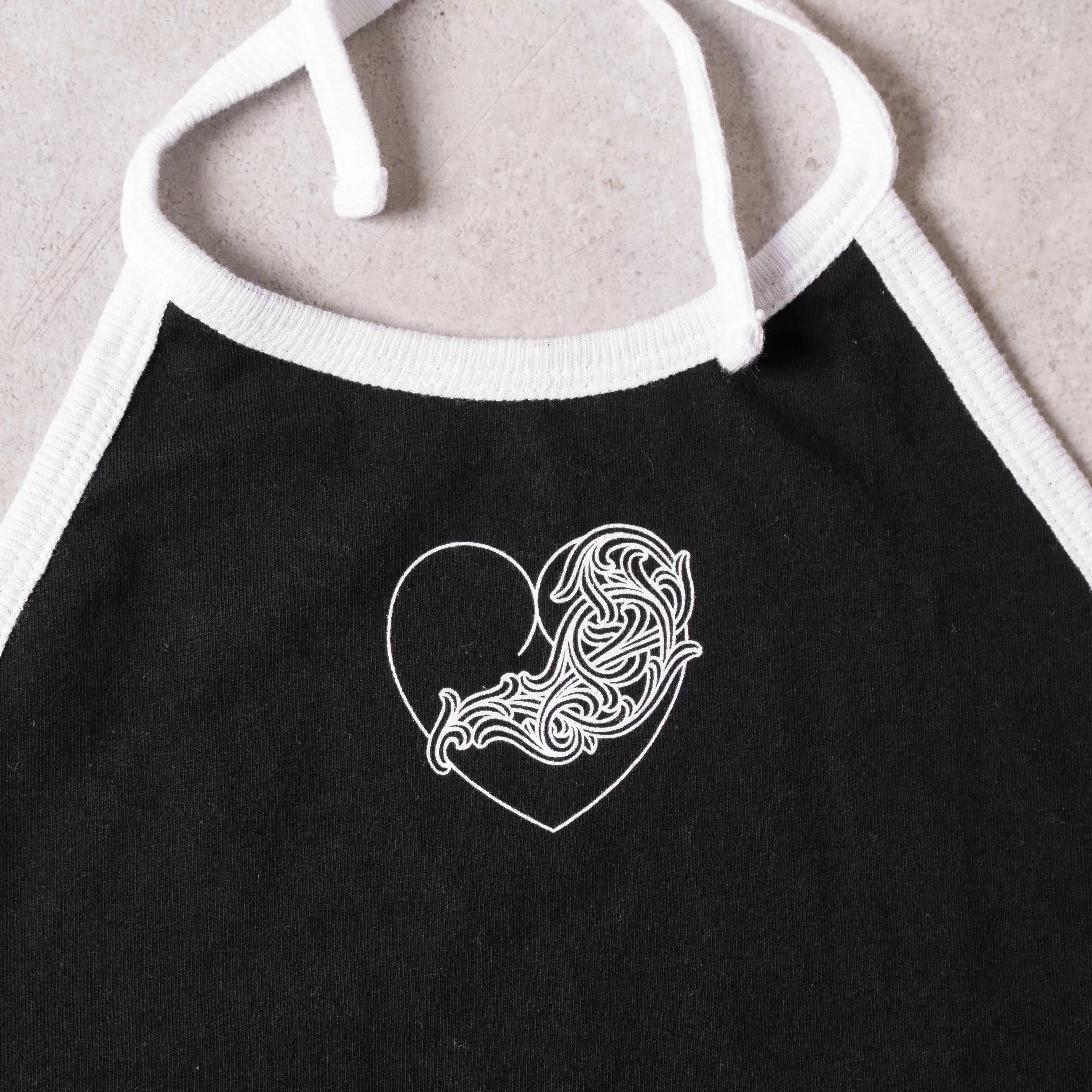 Chrome Hearts Crop Tops Chrome Hearts Roller Skates Halter black