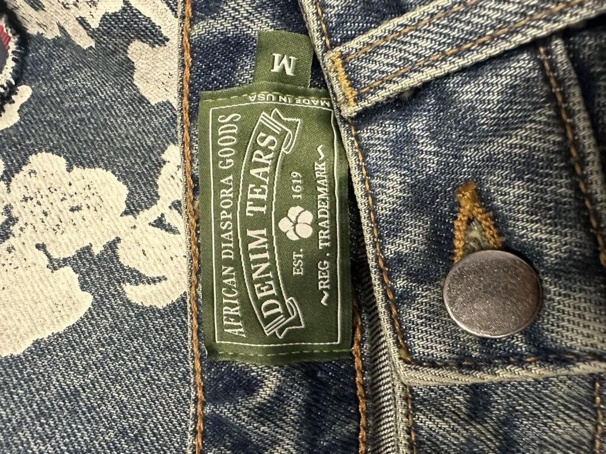 Denim tears shorts new medium Blue