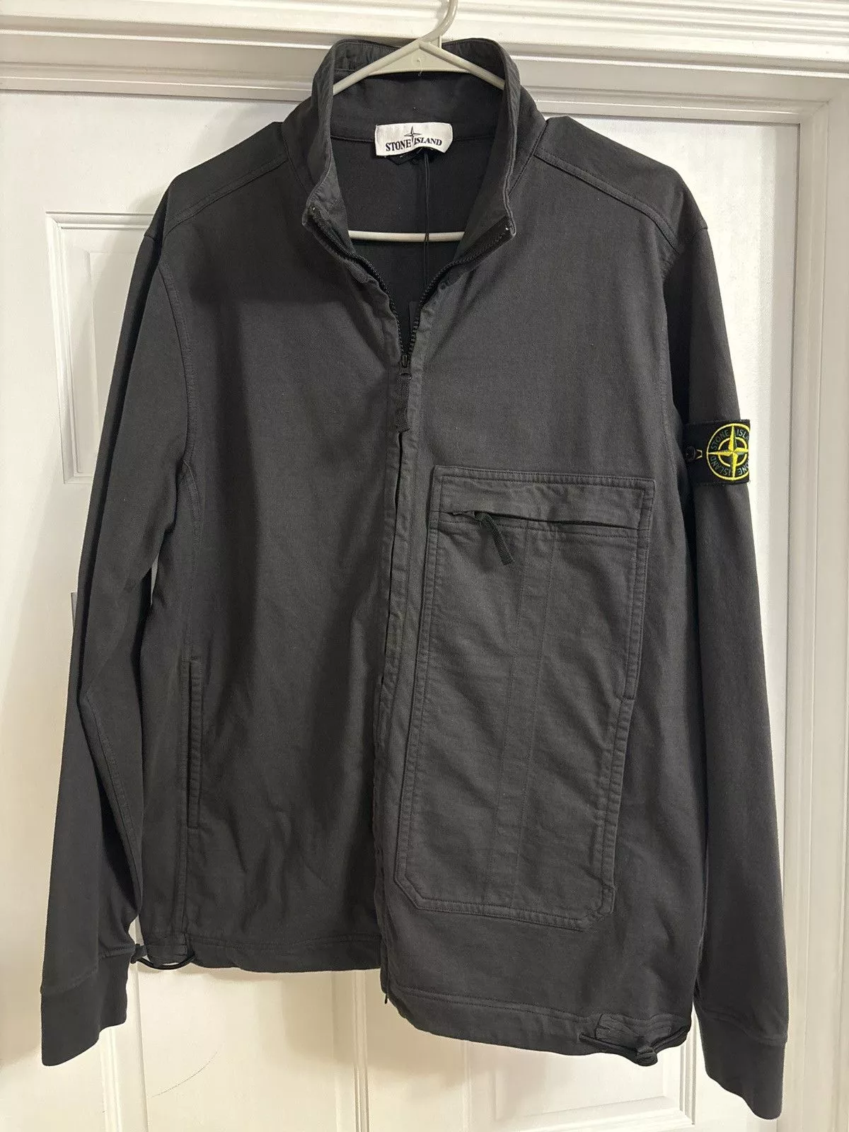 Stone Island Light Jackets Stone island Jacket Black