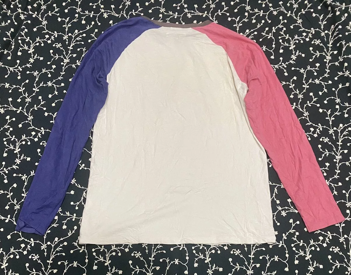Champion Long Sleeve T Shirts Champion × Issey Miyake × Ne-Net Ne-net x champion shirt White