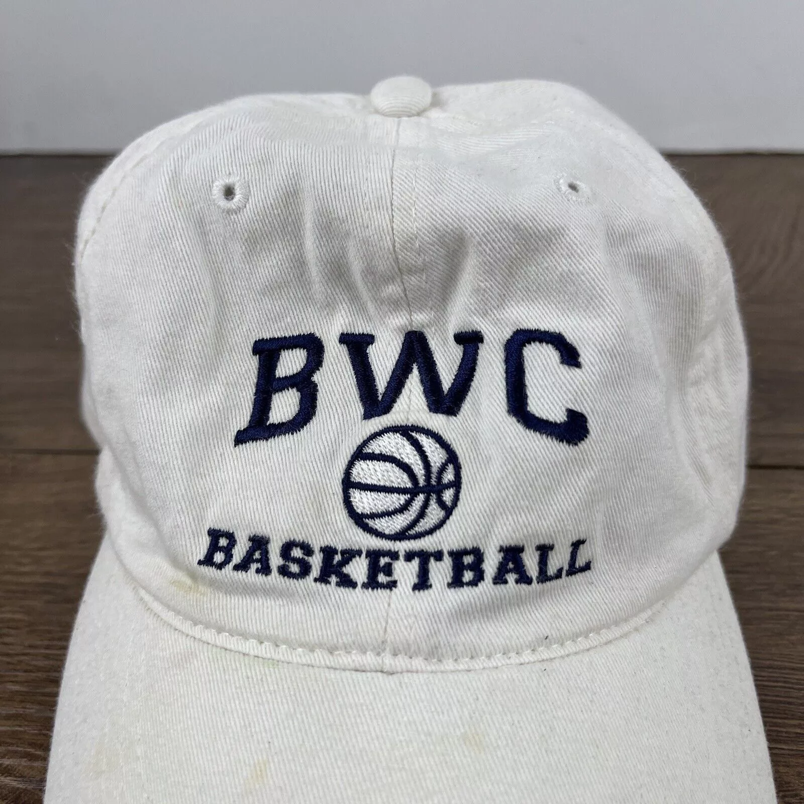 Other Hats Other BWC Basketball Hat Baldwin Wallace White Adjustable Hat Adul