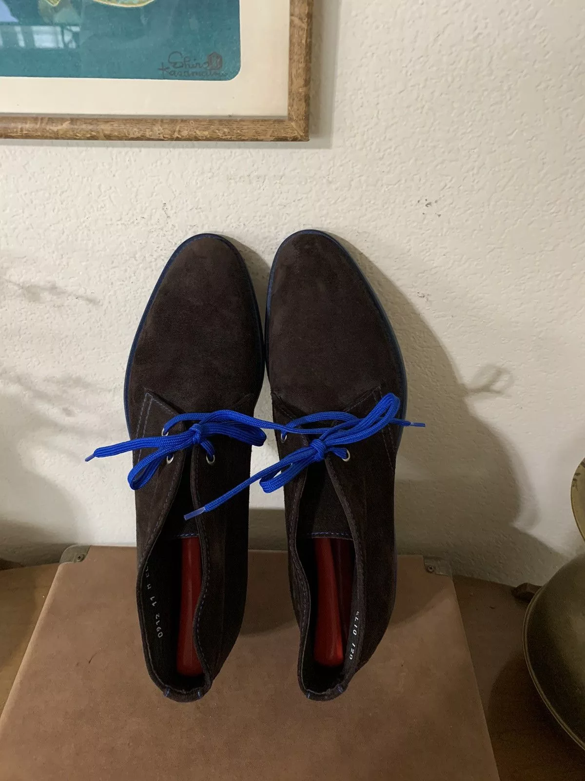 Donald Pliner Boots Donald Pliner ELIO Suede Chukka boots Brown Luxury
