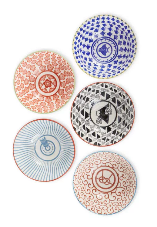 Japanese Modern 6" Bowl 16 oz