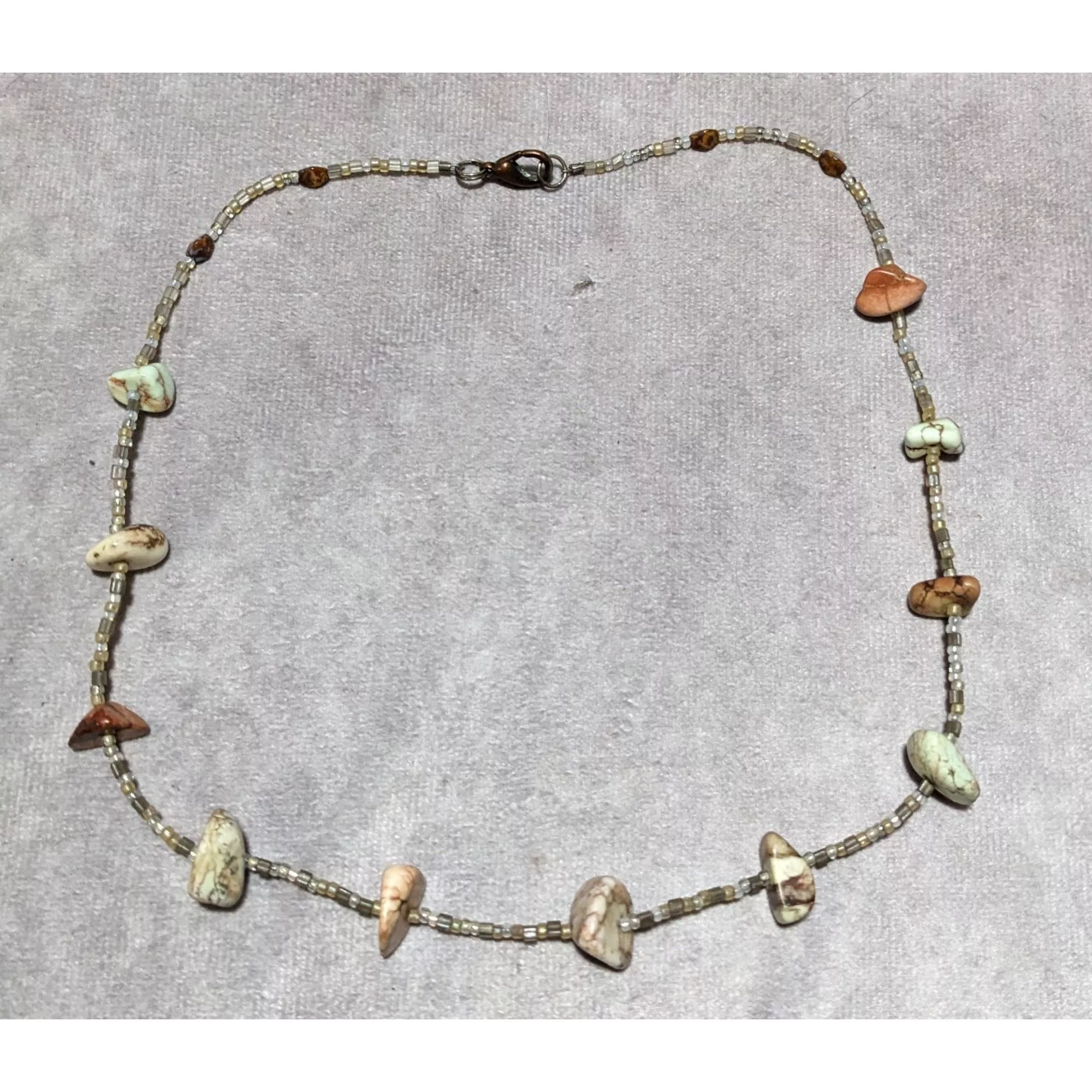 Other Necklaces Other Beaded Gem Chip Necklace Multi