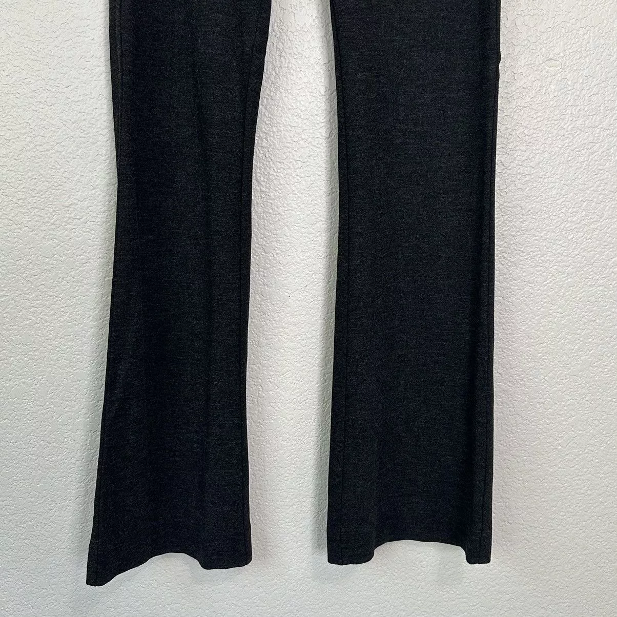 Other Pants Other CAbi Ponte Knit Stretch Back Zip Trouser Pants Gray