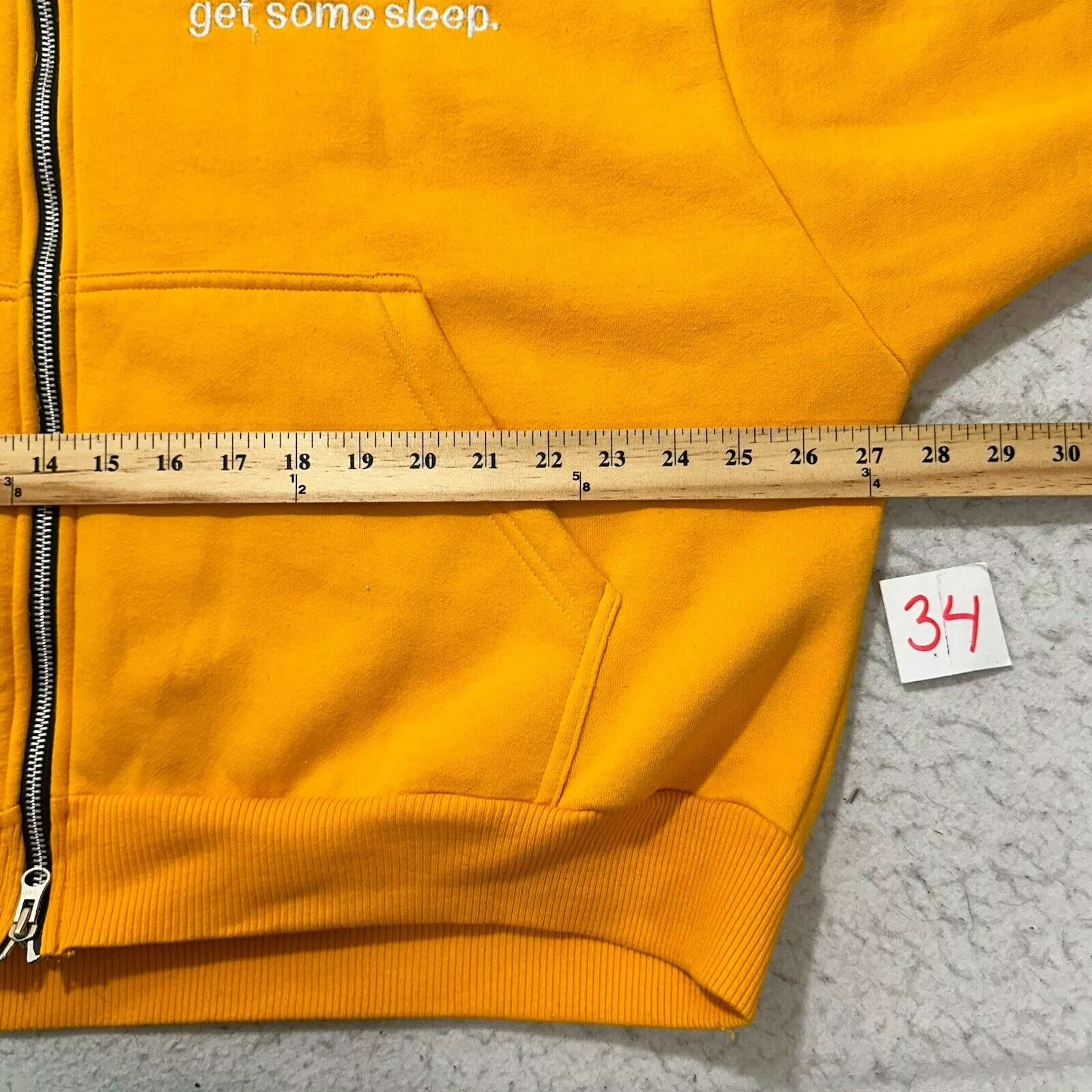 Other Sweatshirts Hoodies Other Get Some Sleep XXL Hoodie Won't Be Like This Forever Mustard Yellow