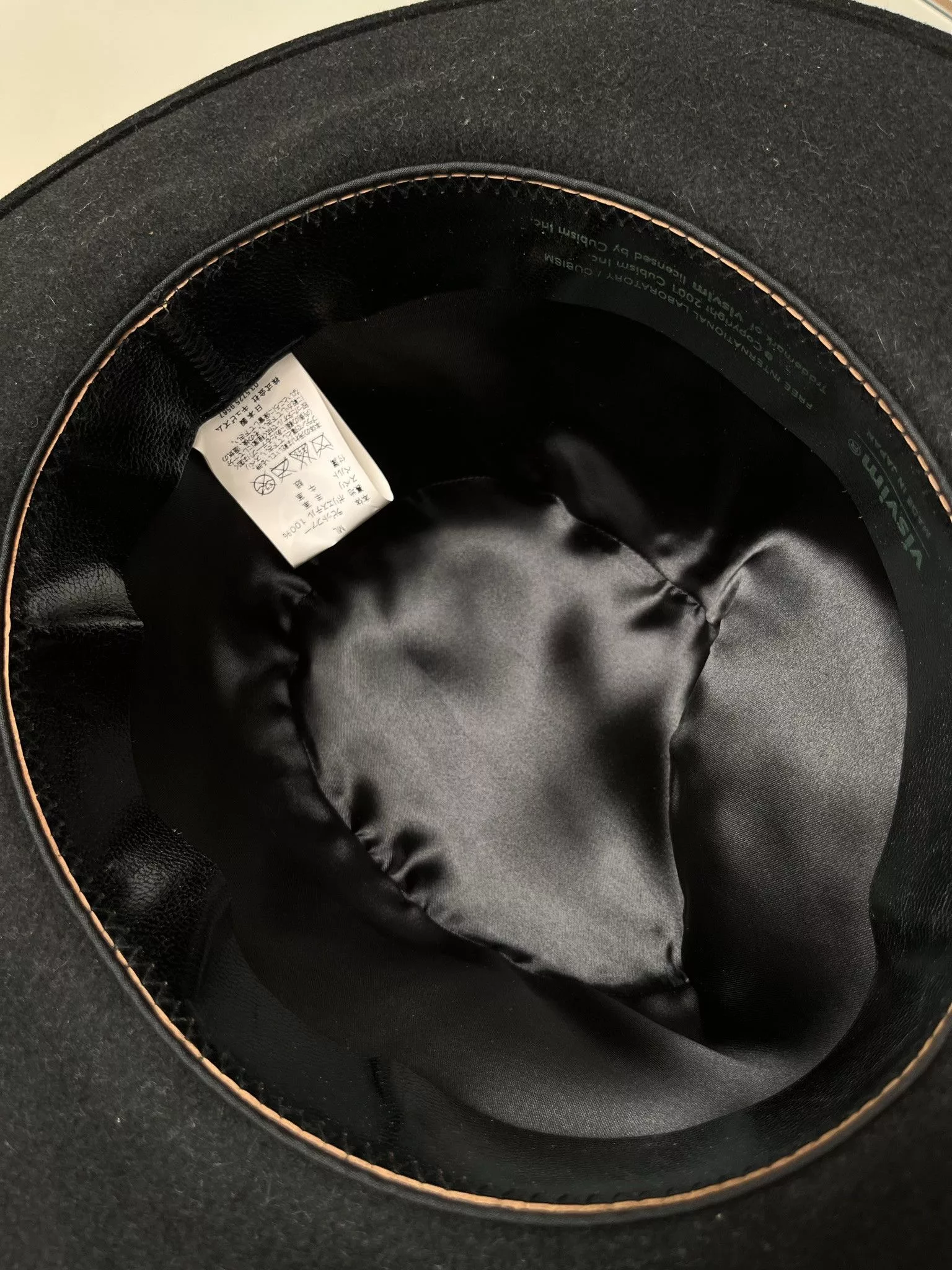 Visvim Hats visvim BANDITO HAT Black