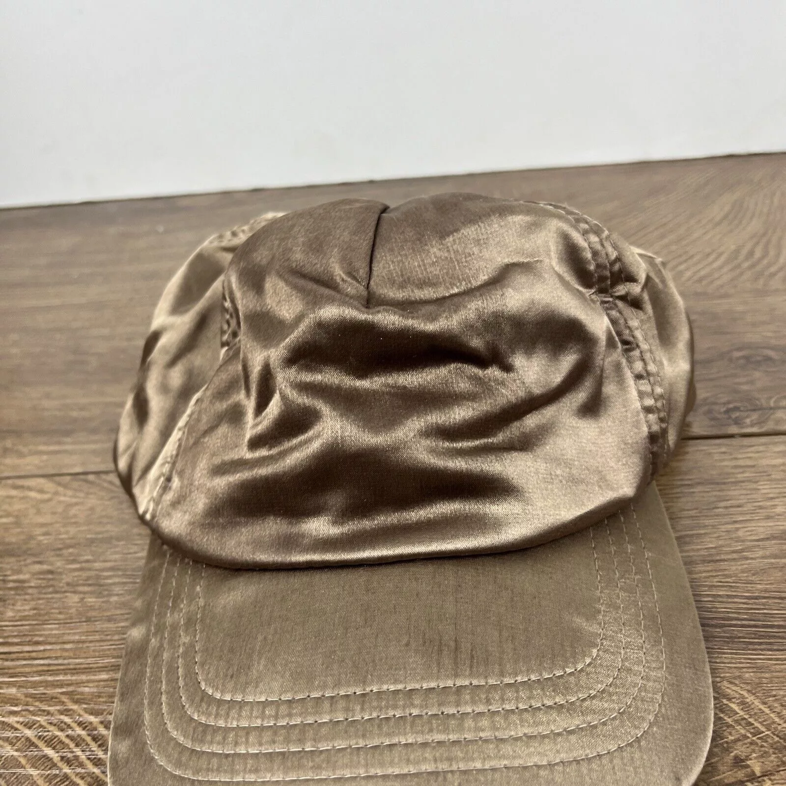 Other Hats Other Brown Mesh Hat Tan Brown Hat Adjustable Tan Adult Size Hat