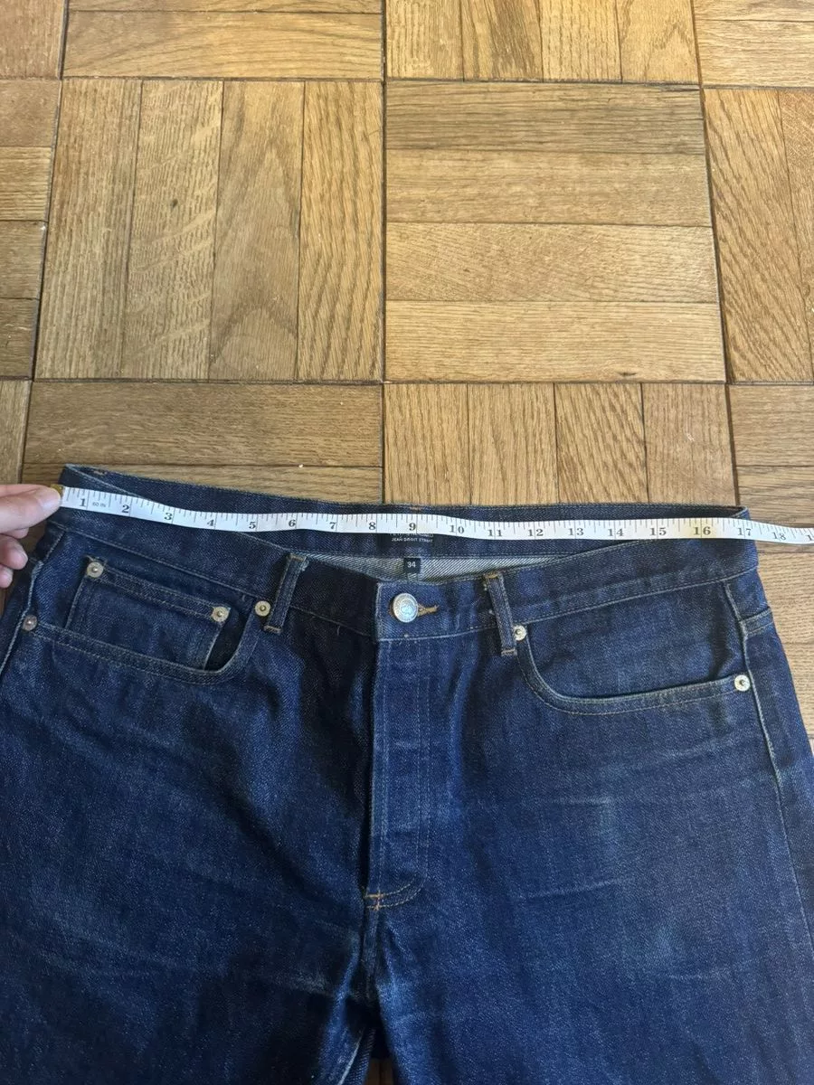 A.P.C. Denim A.P.C. A.P.C Petit Standard Raw Denim Never Washed Blue