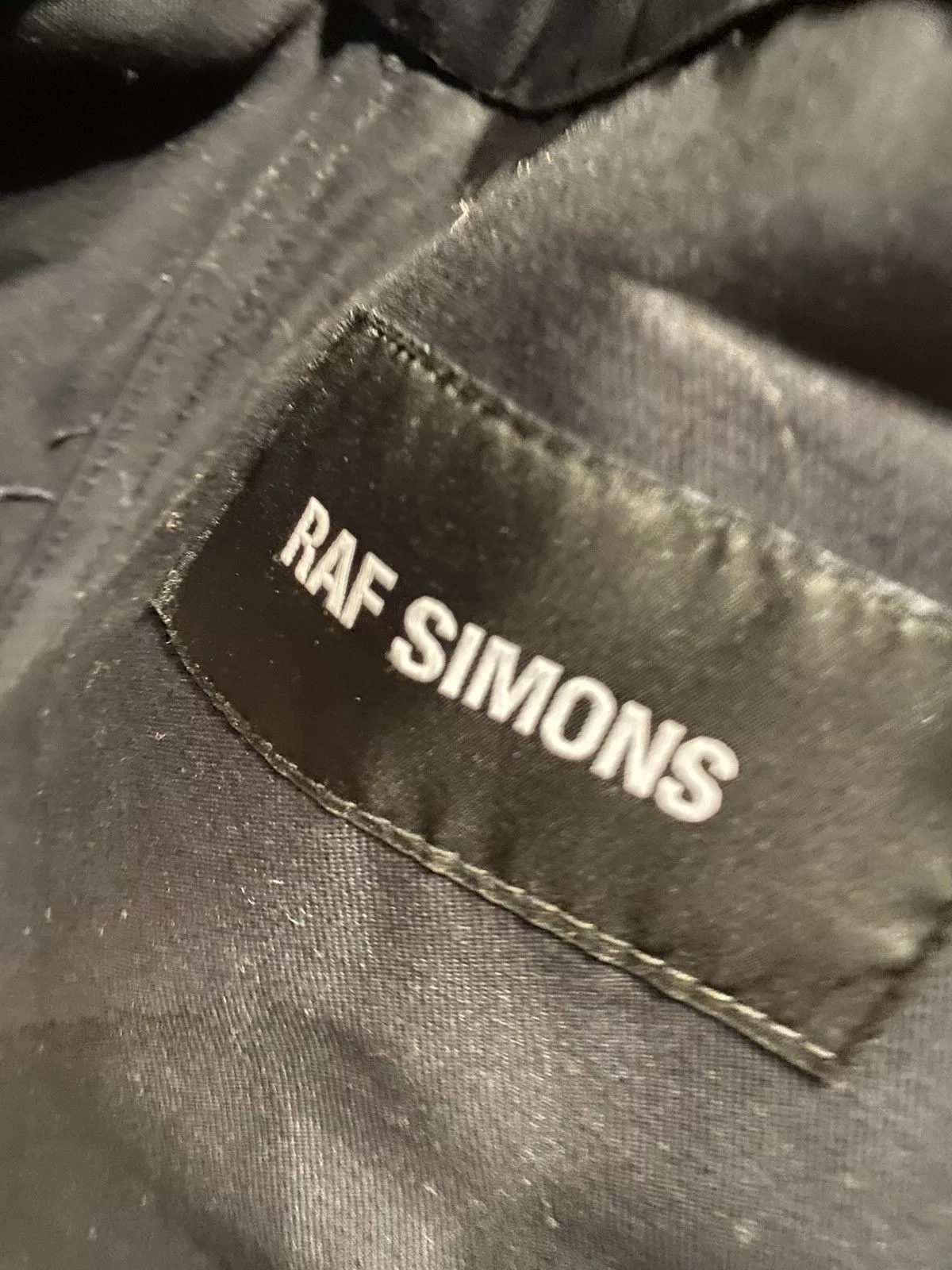 Raf Simons Parkas raf simons 2017 Detlef parka Black