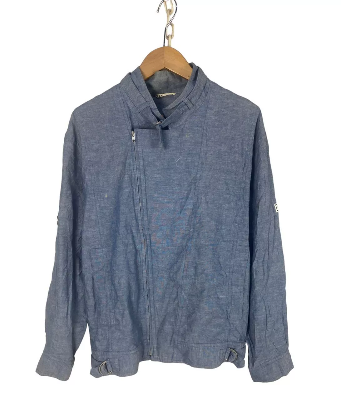 Playboy Light Jackets Playboy sport zipper jacket Blue Streetwear
