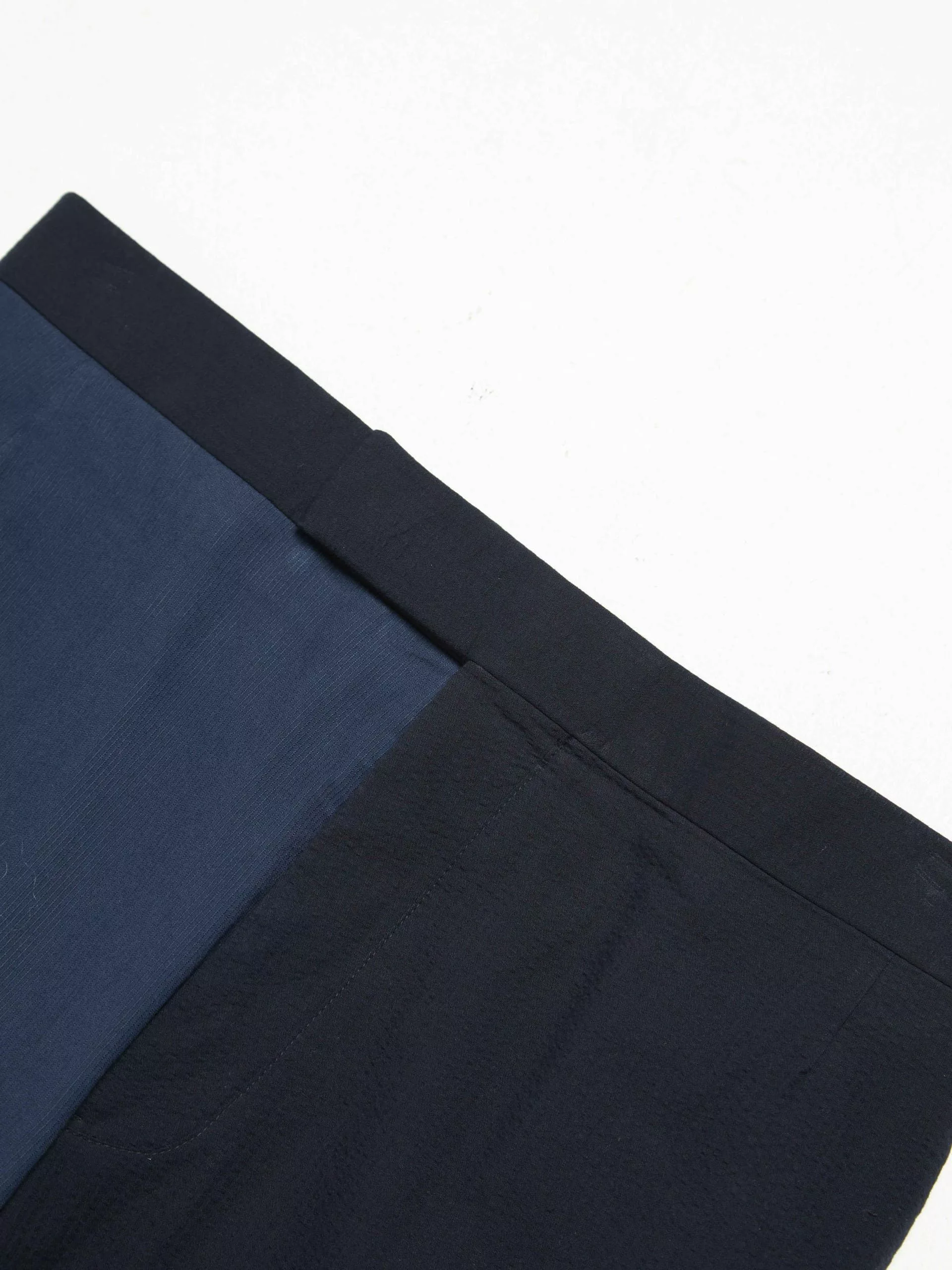 Thom Browne Casual Pants Thom Browne Navy Color Block Pants Blue