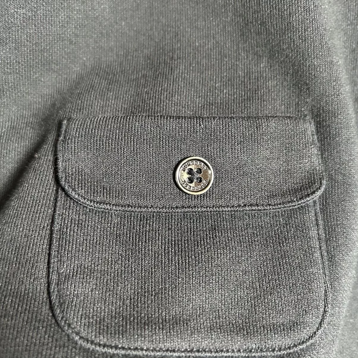 Burberry Sweatshirts Burberry Nova Check Pullover Sweatshirt Black