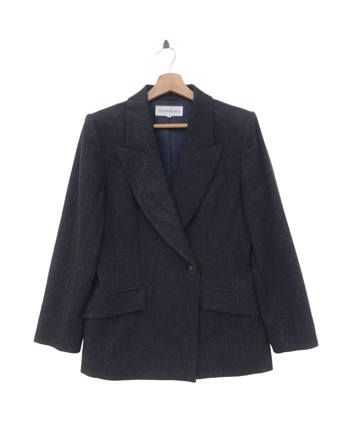 Vintage Jackets Vintage × Yves Saint Laurent Yves Saint Laurent Wool Blazer Jacket For Women’s Multi