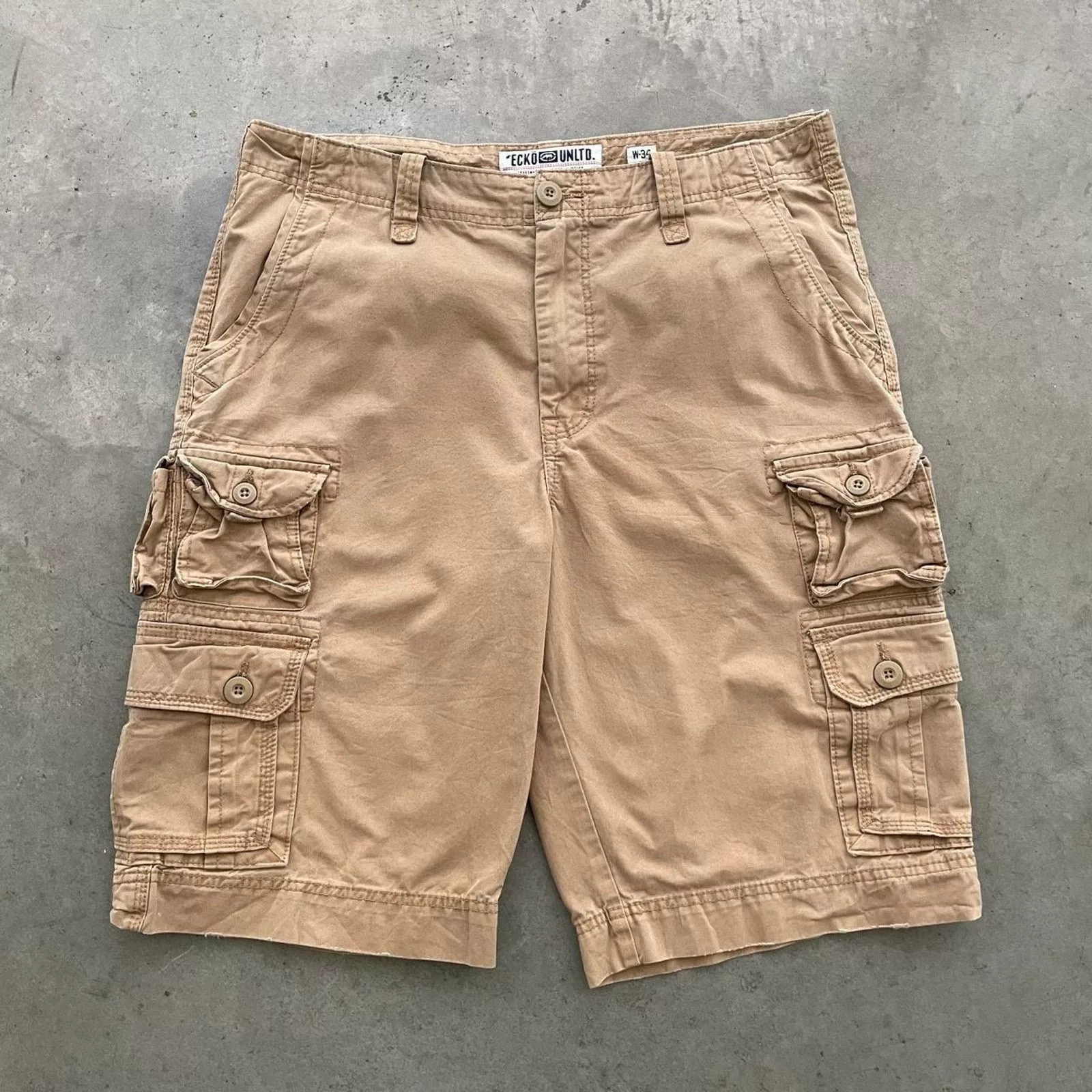 Ecko Unltd. Shorts Ecko Unltd. Eckō Unltd. Tan Cargo Shorts Brown