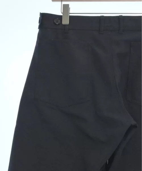 Comme des Garcons SHIRT Cropped Pants Tuck Polyester Plain Navy Blue