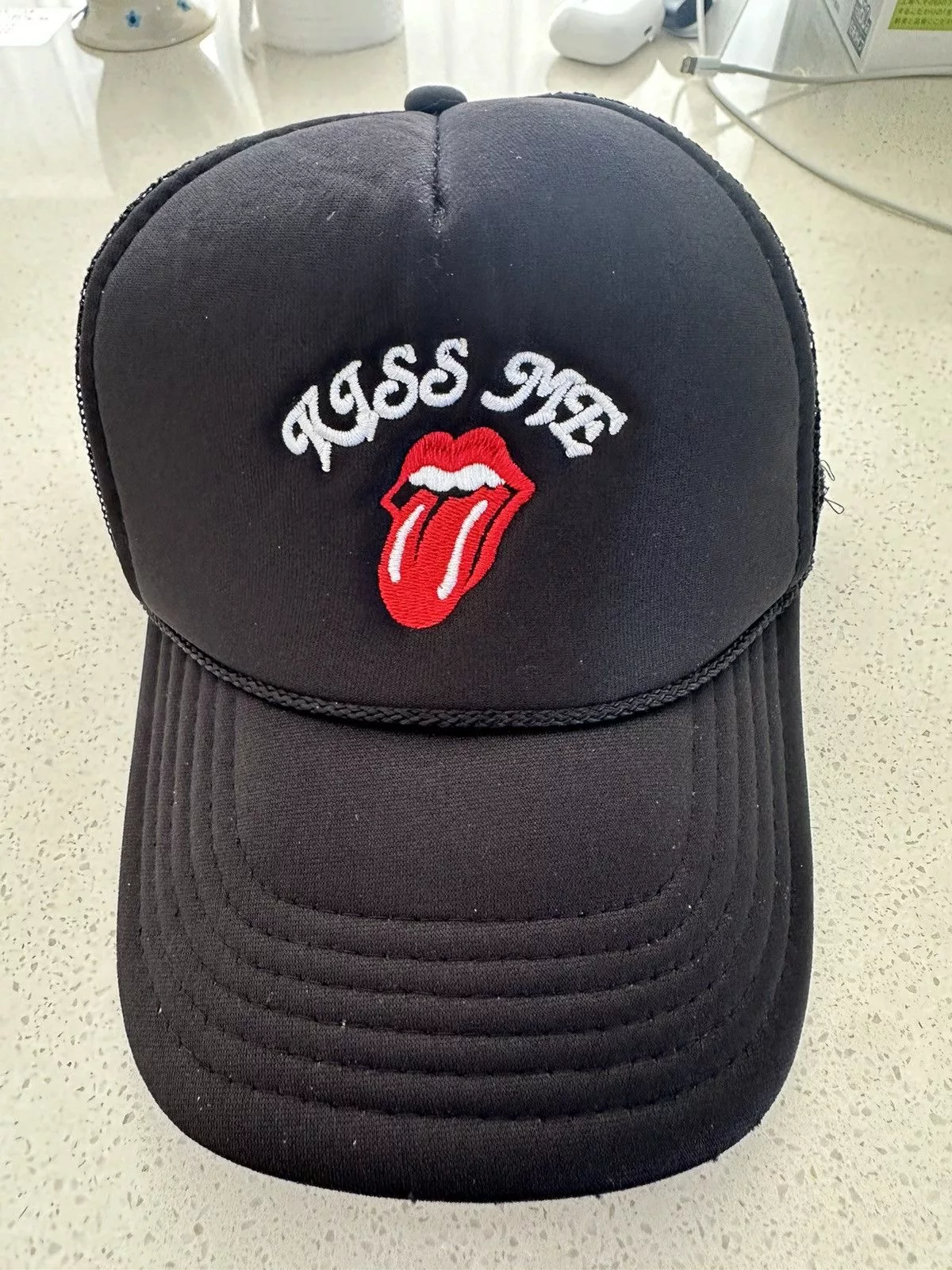 Bravest Studios Hats Bravest Studios Rolling Stones trucker cap Black