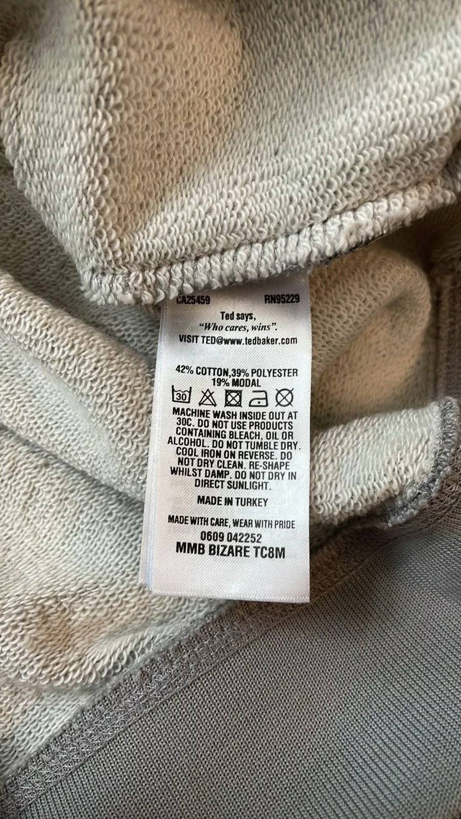 Ted Baker Sweaters Knitwear Ted Baker Grey Crew Neck Gray
