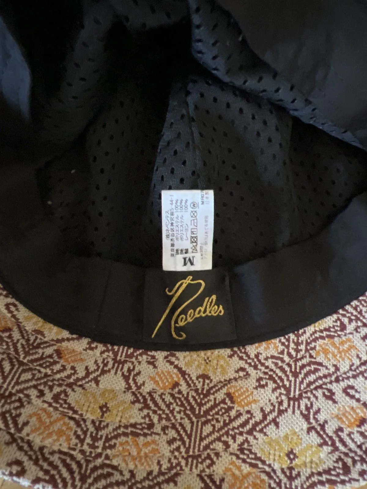 Needles Hats Needles bucket hat Brown