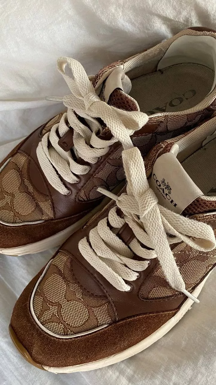 Coach Low Top Sneakers Coach monogram sneakers Multi