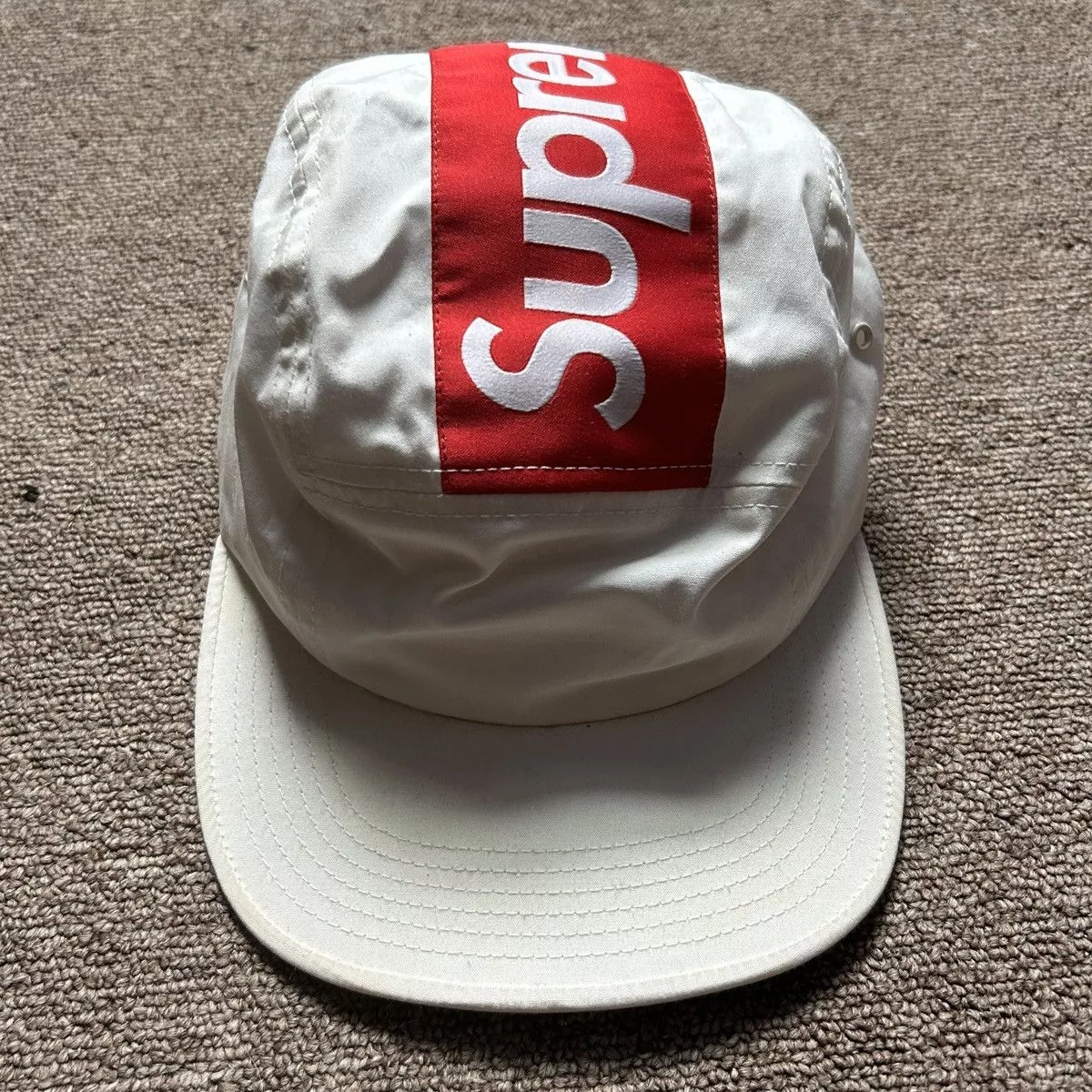 Supreme Hats supreme 5 panel hat White