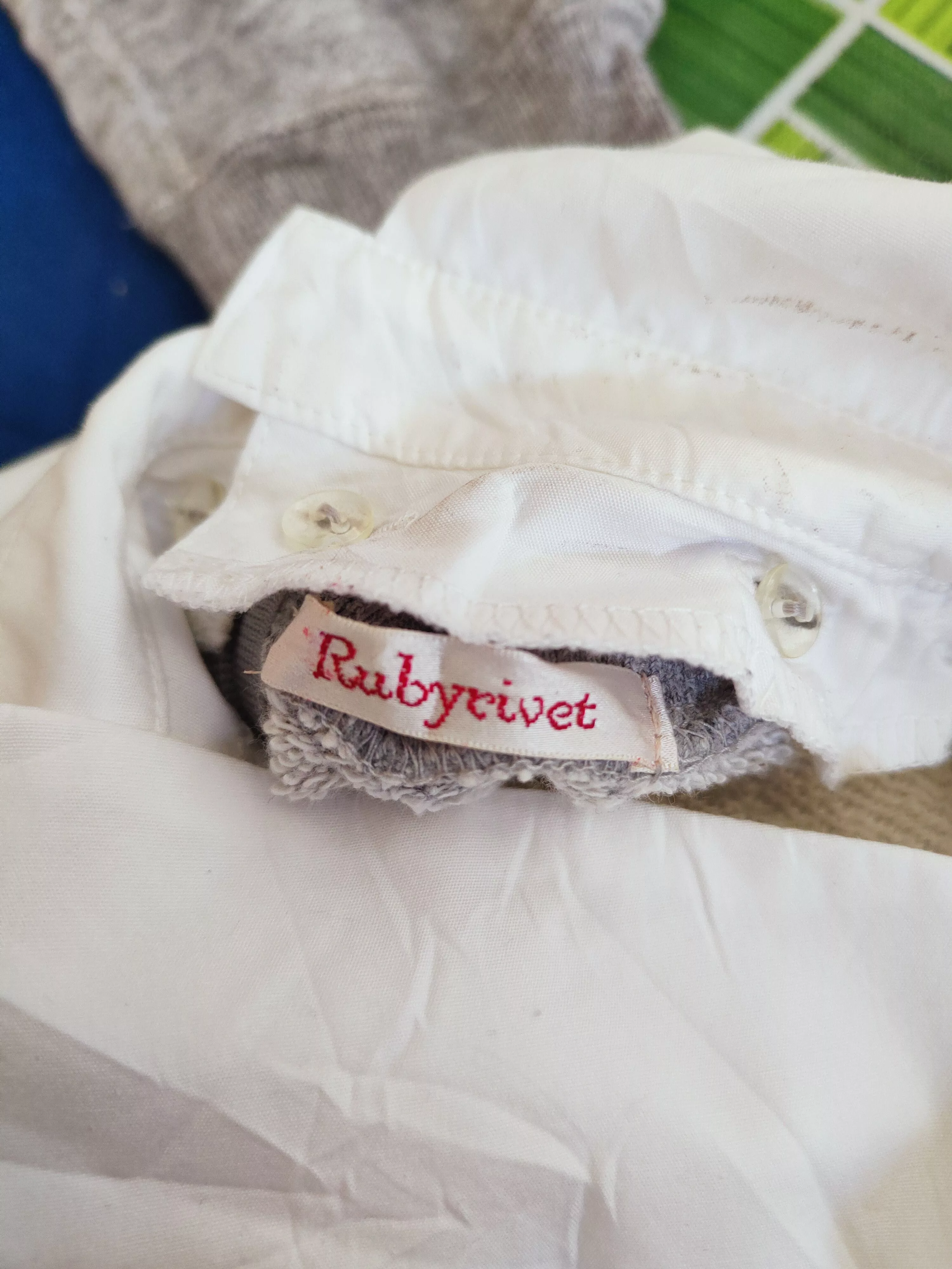 Japanese Brand Sweatshirts Japanese Brand × Vintage Rubyrivet Gray Sweatshirts 💥Very rare item Streetwear