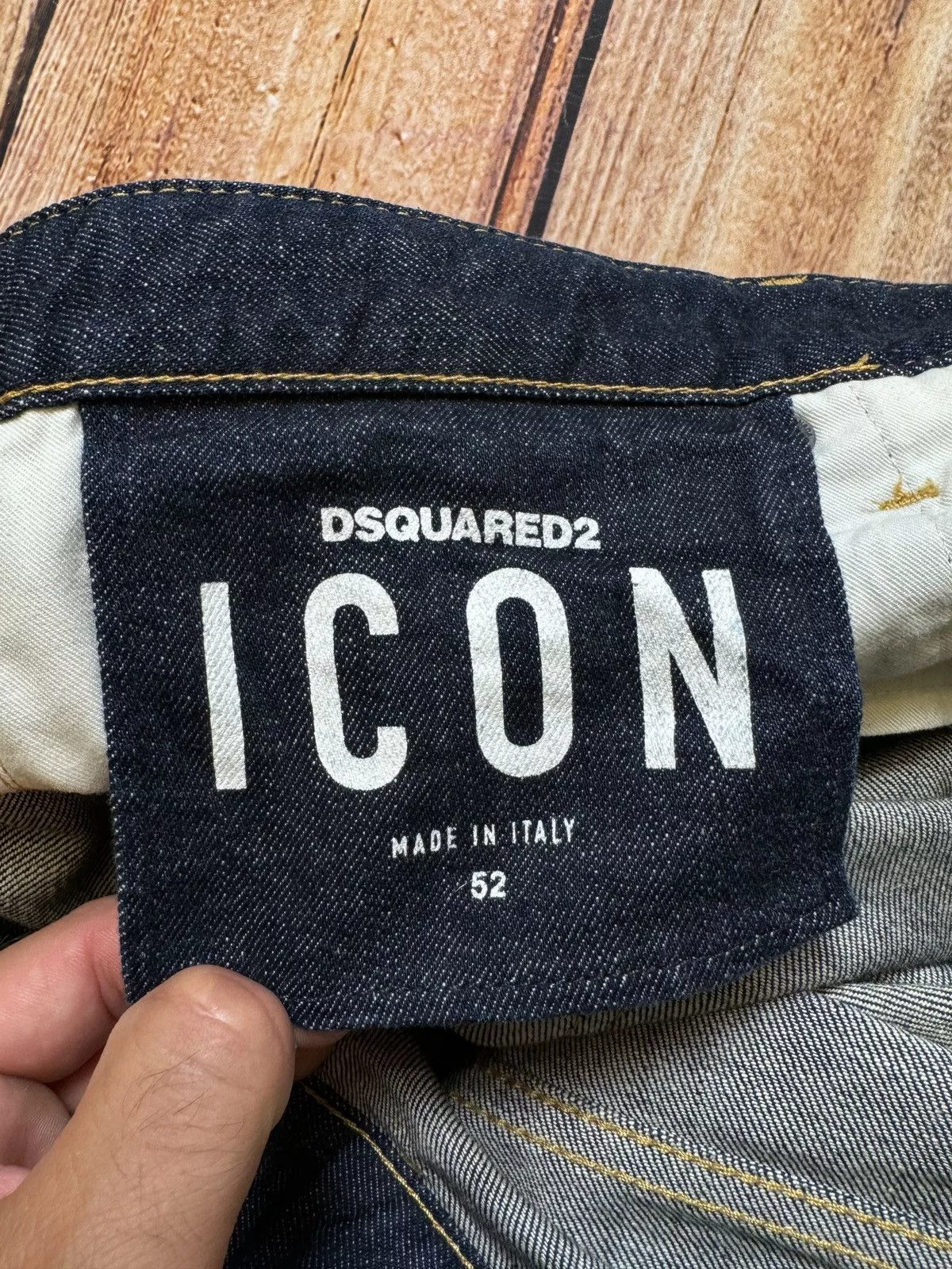 Dsquared2 Denim Dsquared2 Dsquared icon denim pants distressed Japan style Blue