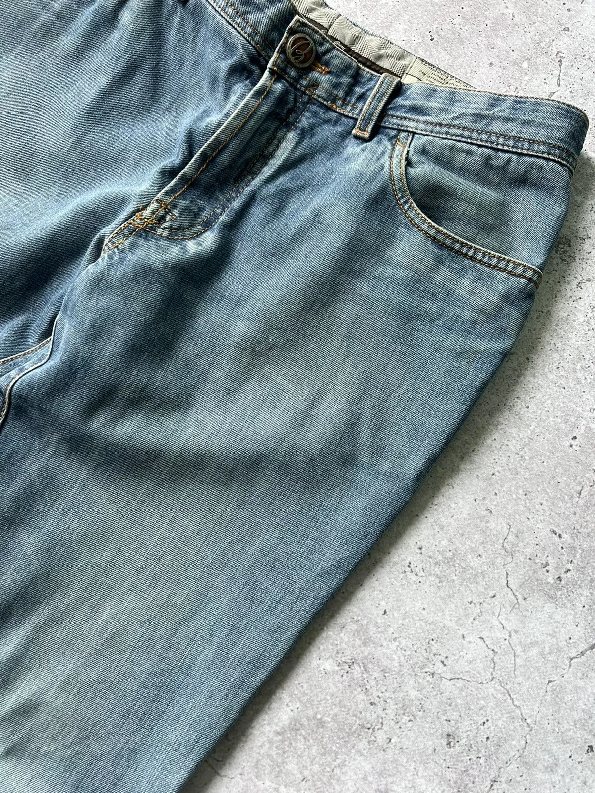 Brioni Denim Collection Livigno Pants Blue