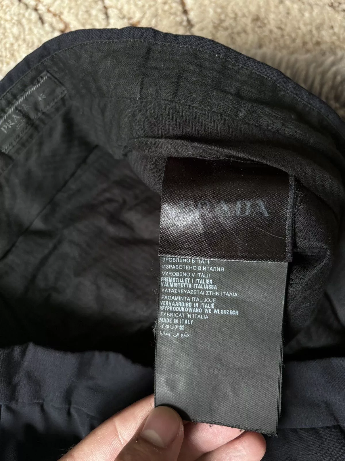 Prada Overalls Jumpsuits Prada pants suit trousers black tab Luxury