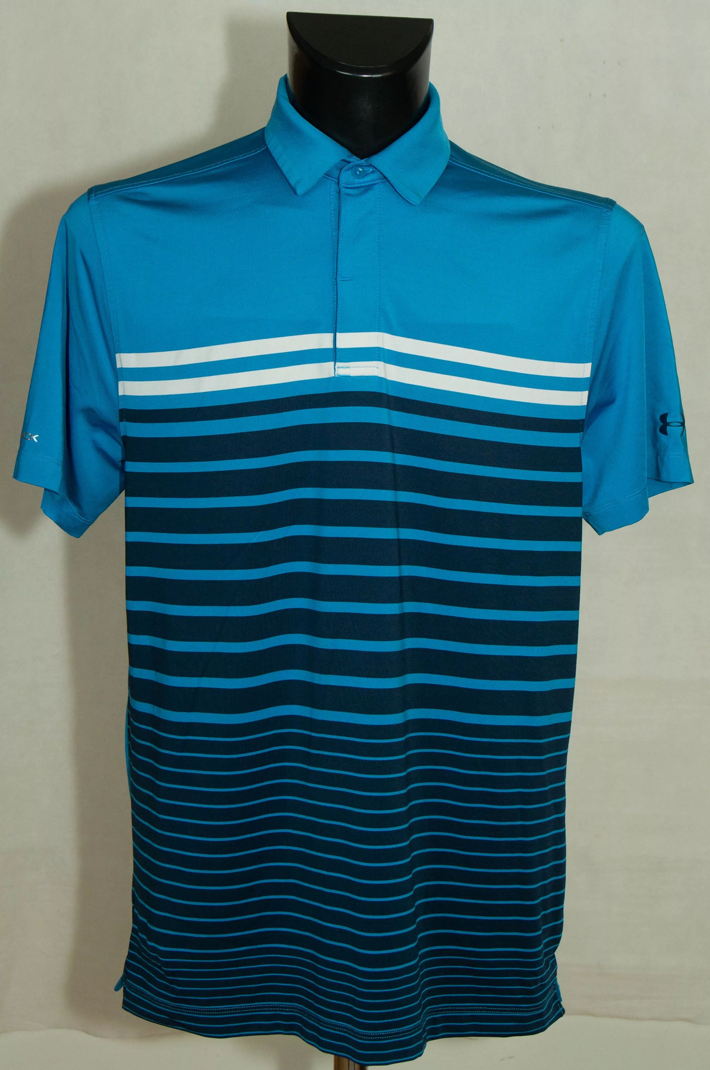 Under Armour Jerseys MENS UNDER ARMOUR TOP POLO SIZE M Blue
