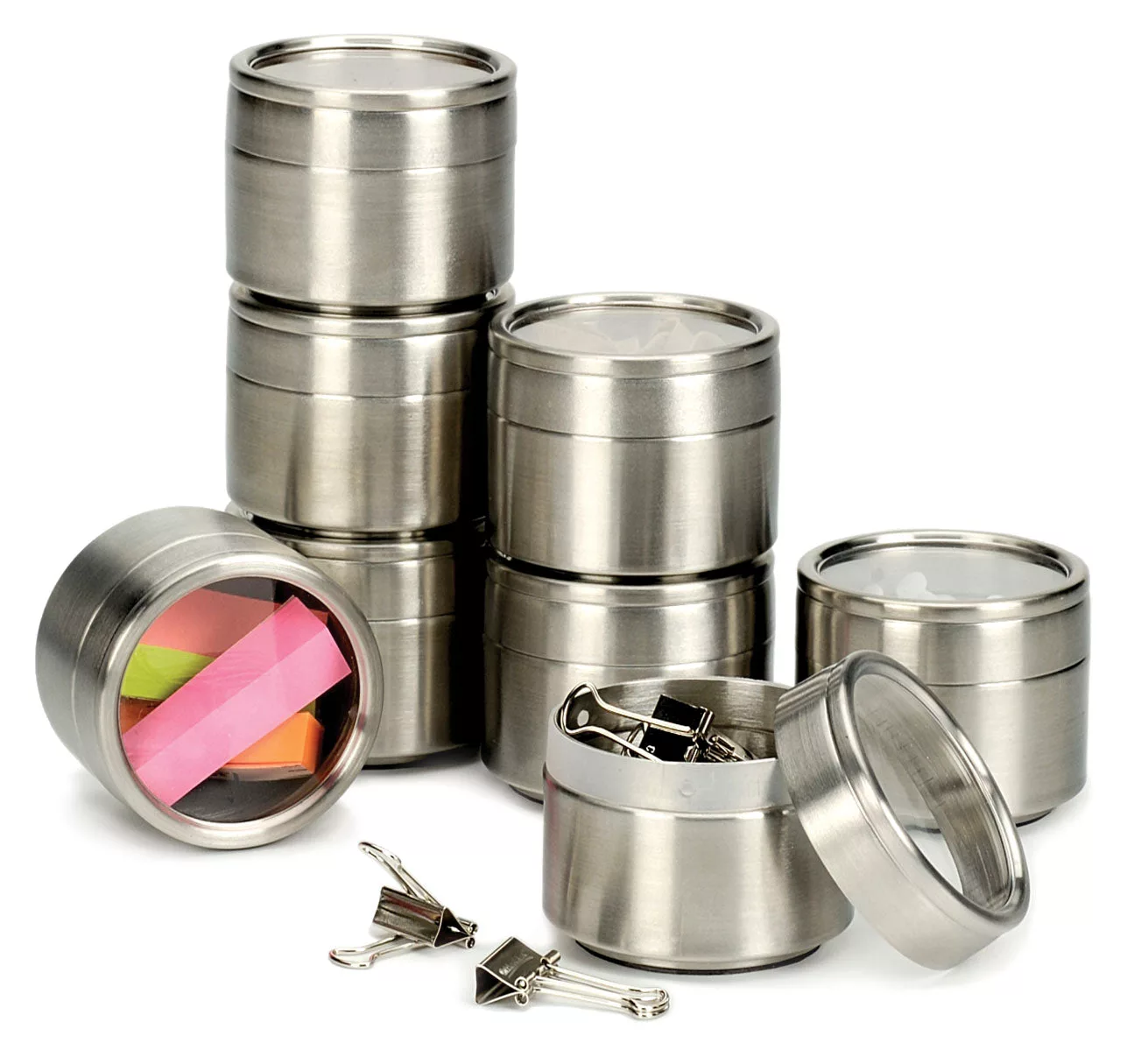2" Clear Top Can