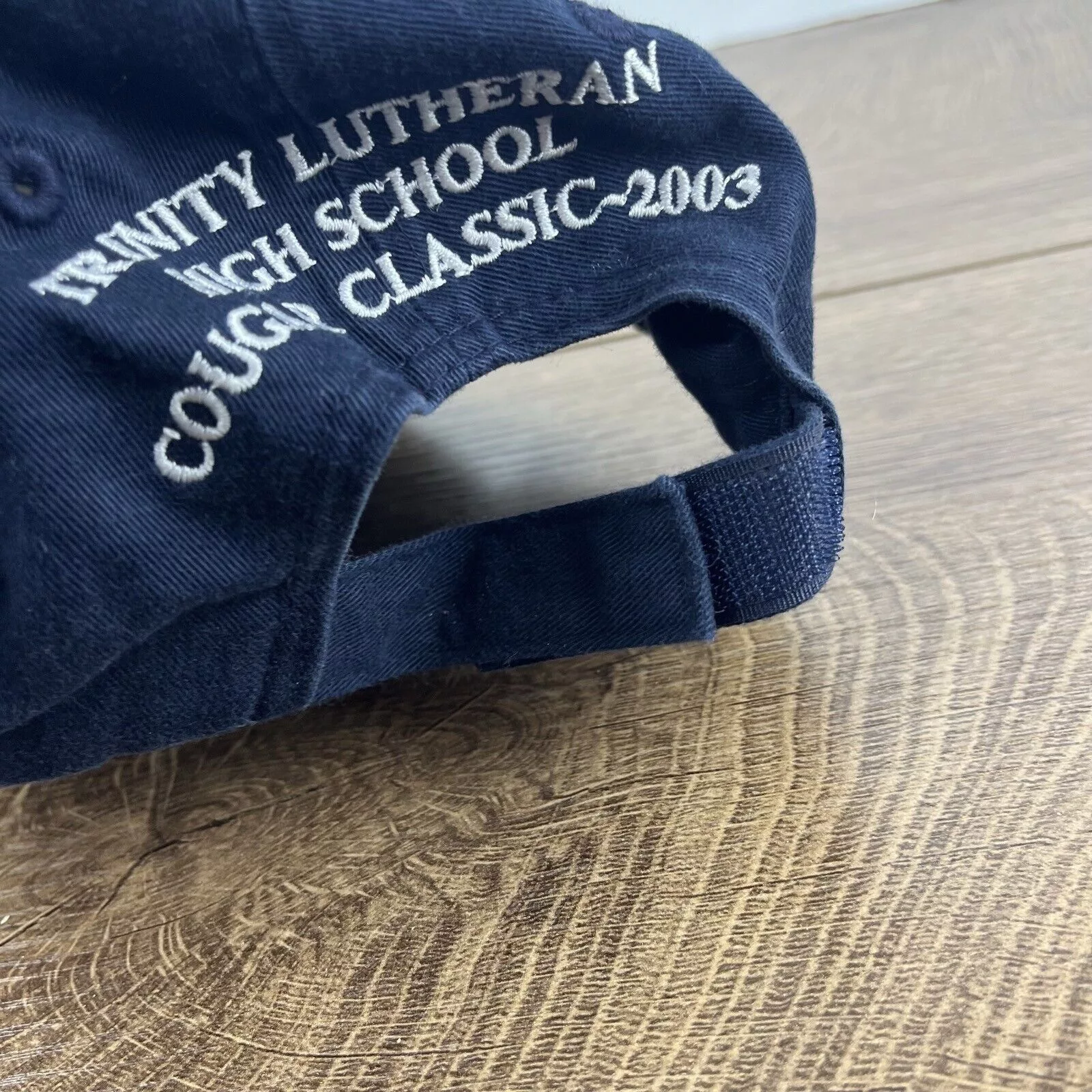 Other Hats Other Trinity Lutheran High School Hat Blue Adjustable Hat Cougar