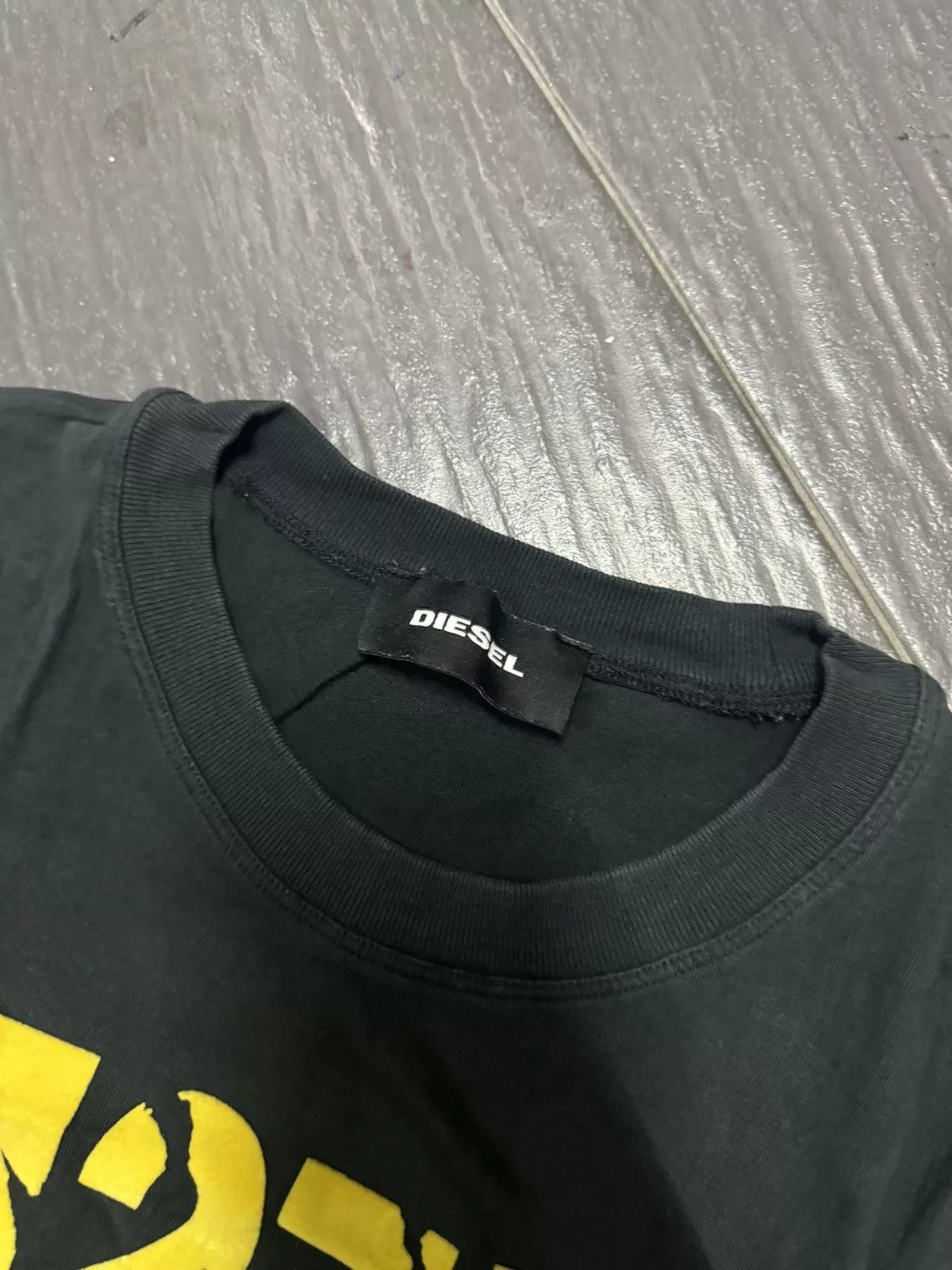 Diesel Short Sleeve T Shirts DIESEL TSHIRT Black