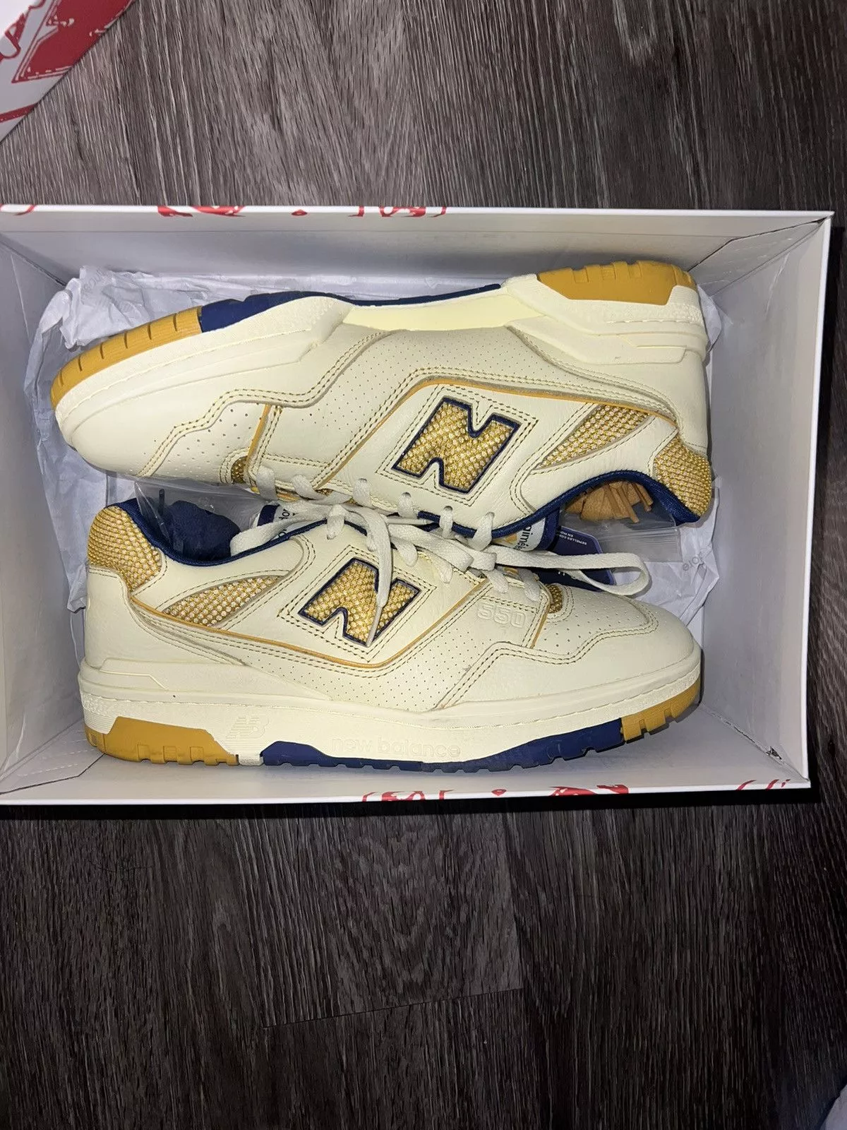 Aime Leon Dore Low Top Sneakers Aime Leon Dore × New Balance New Balance x Aime Leon Dore 550 Blue