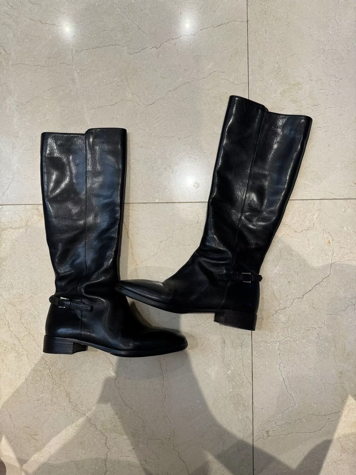 Prada Boots PRADA Black Leather Boots