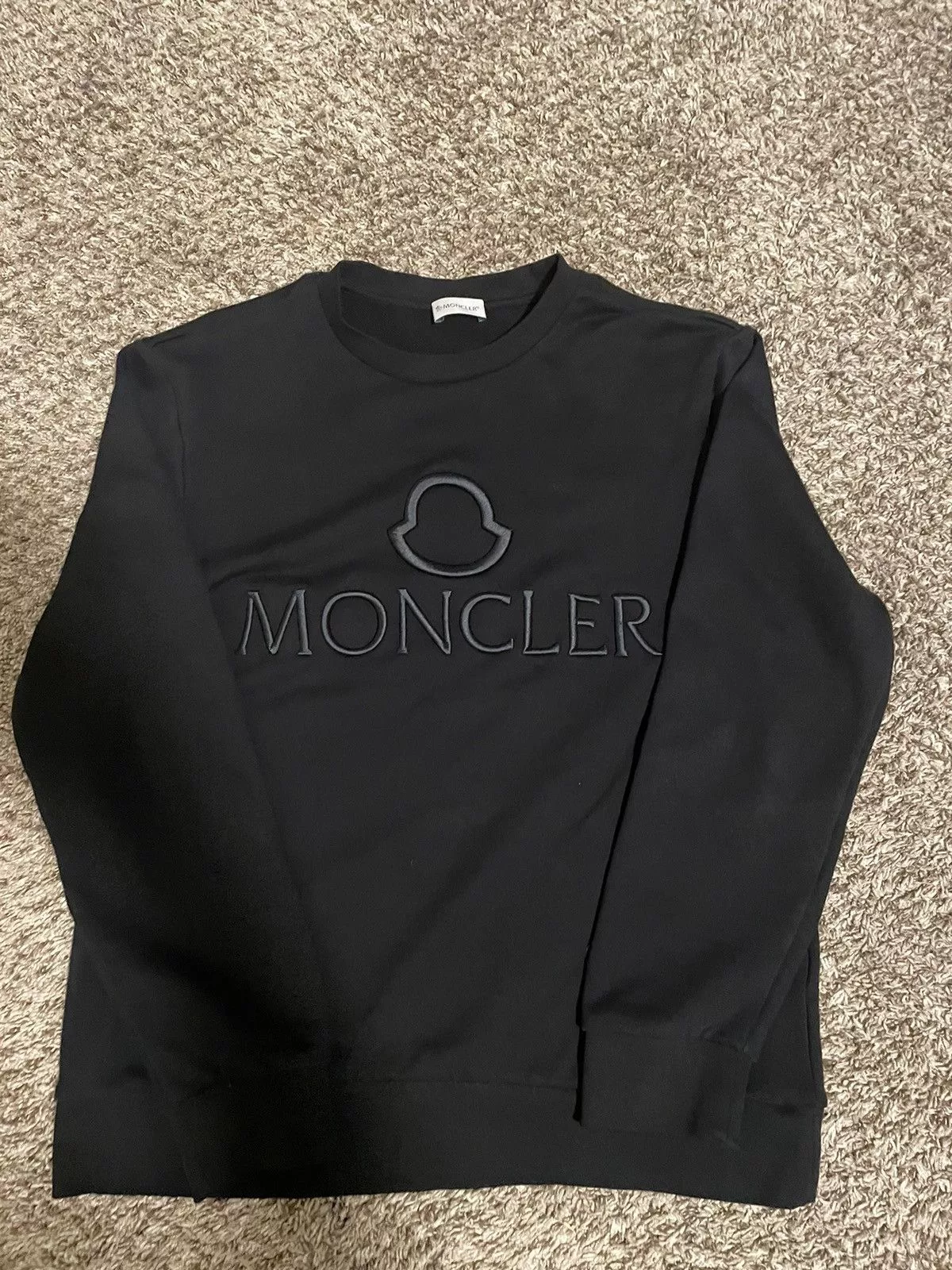 Moncler Sweaters Knitwear Moncler Sweatshirt Black